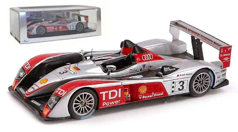 Spark S0683 Audi R10 TDI 'Joest' #3 Le Mans 2007 - Luhr/Rockenfeller/Premat 1/43