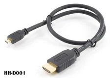1.5 Ft HighSpeed Micro-HDMI to HDMI Cable w/ Ethernet, HH-D001