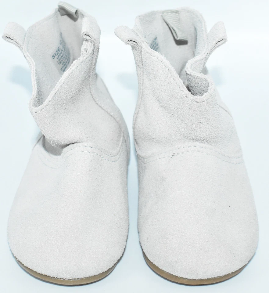 Botines de gamuza gris topo de cuero gris talla (12-18M) Baby Gap para niñas pequeñas Foto 3 de 4
