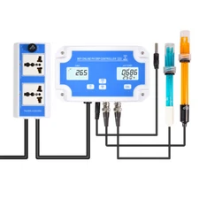 WiFi Data Logger Temp PH Salinity Meter Online Controller Tester for Aquariums