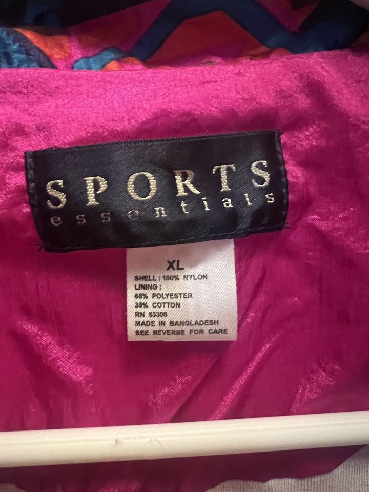 Vintage Sports Jacket Purple Women's Size XL Sports Essentials eBay