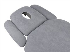 Habys Frottee Bezug für Therapieliegen Agila 4 Spannbezug Massageliege Grau