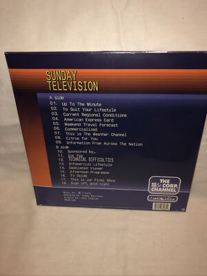 猫 シ Corp Sunday Television Afternoon Edition Blue Orange Split