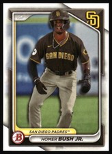 2024 Bowman Homer Bush Jr. #BP-87 San Diego Padres