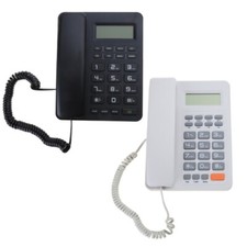 VTC-500 Desktop Landline Phone LCD Display Redial for Home Office Elderly