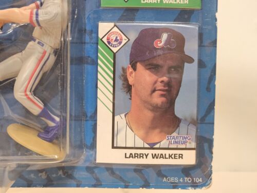 New Sealed 1993 Starting Lineup Action Figure: Larry Walker Montreal Expos - Picture 3 of 3