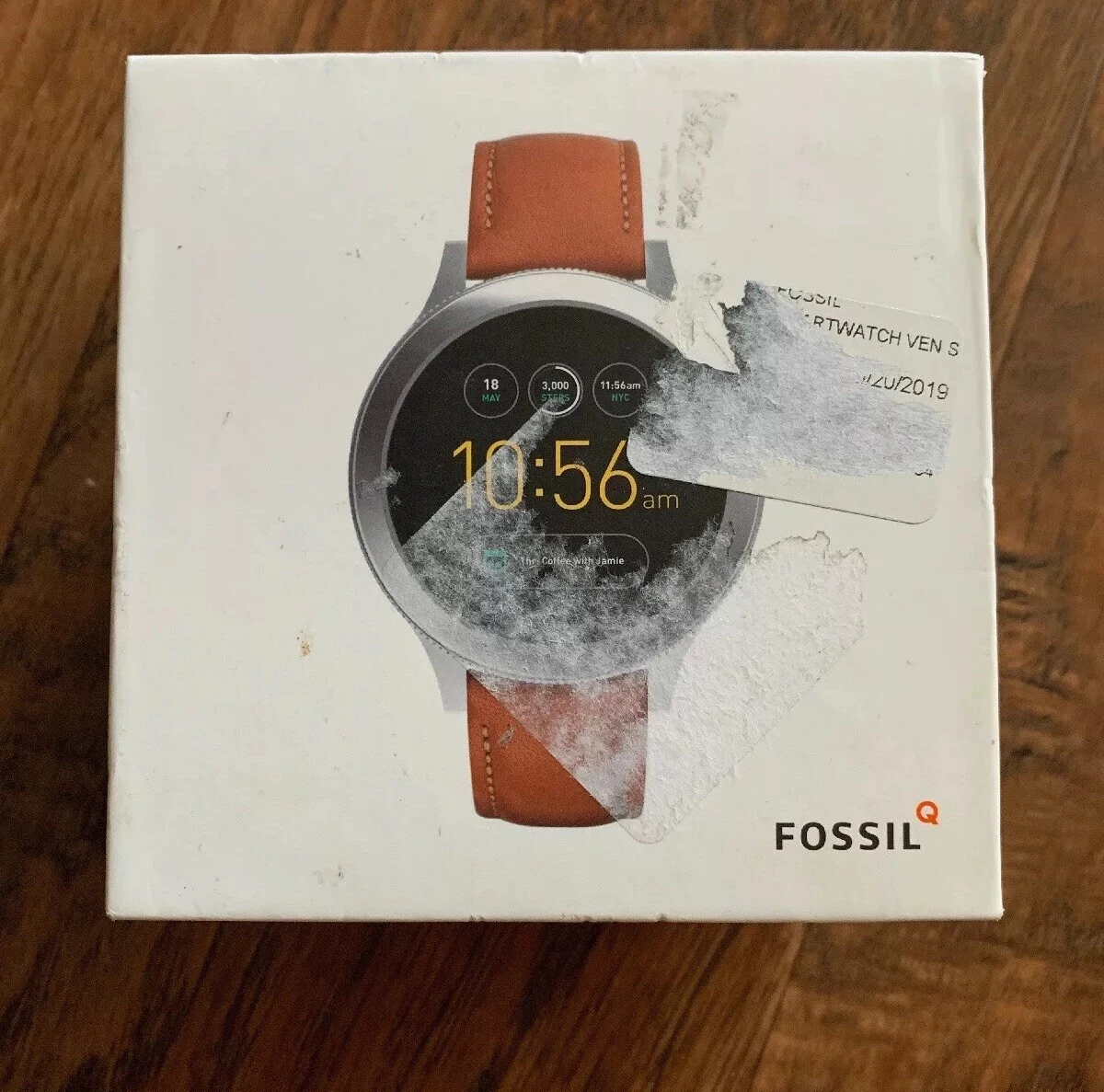Fossil Gen 3 Smartwatch Q Venture Luggage Leather - FTW6007