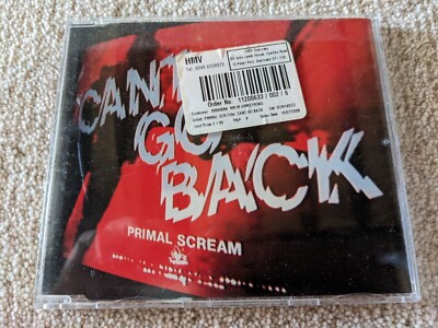 Primal Scream   Can't Go Back 2008 CD Single B-Unique Records    BUN140-CD