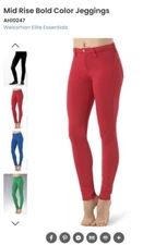 Red Urban Groove Jeggings by Balera (adult medium)