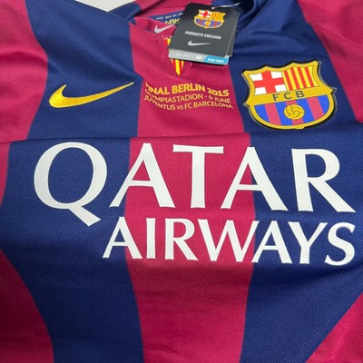 2014-15 Nike Barcelona Home 10. Messi Football Shirt Soccer Jersey