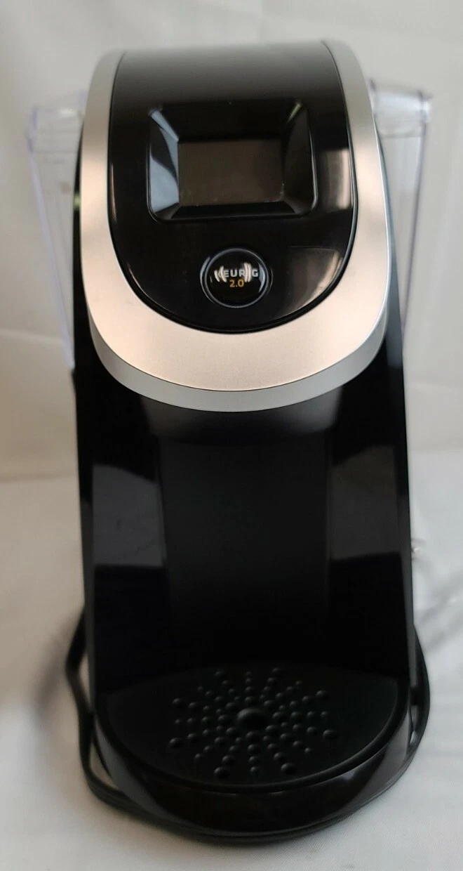 Keurig 2.0 K200 Coffee Maker Brewer MANUFACTURER Refurbished BLACK, akin to K250