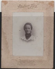 A YOUNG WOMAN # 1-2055 # ATELIER "HIX" # COPENHAGEN #