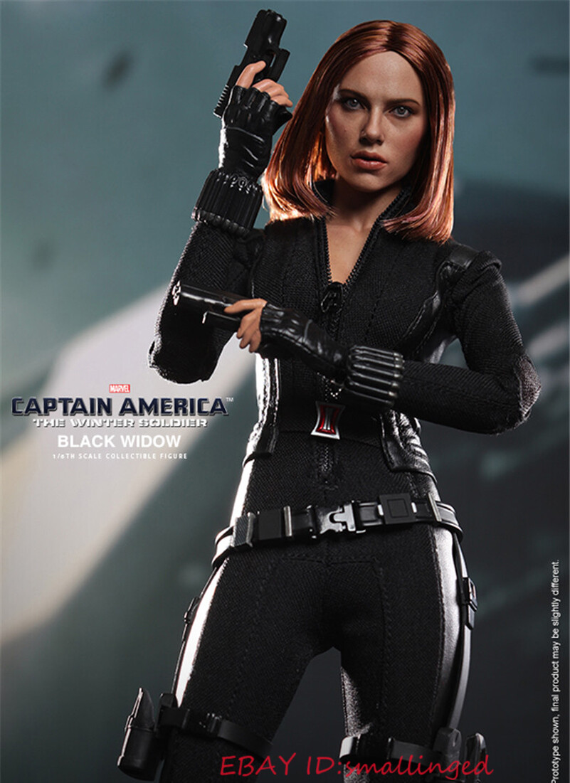 1/6 HotToys The Winter Soldier Black Widow 3.0 MMS239 In Stock | eBay