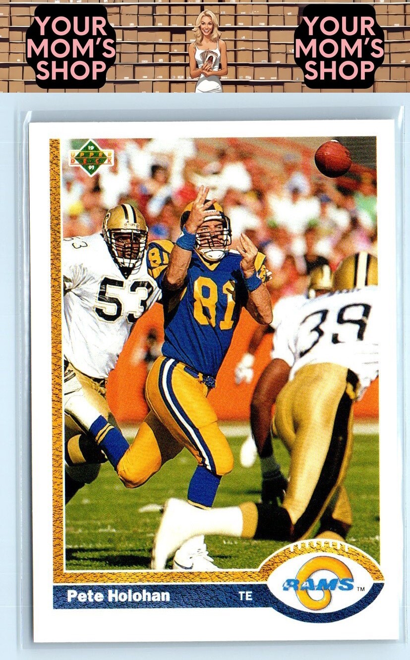 1991 Upper Deck #182 Pete Holohan