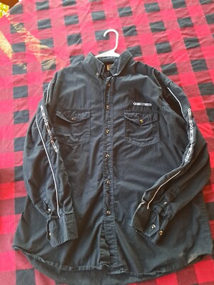 Express Rider Mens Button Down Size Large 