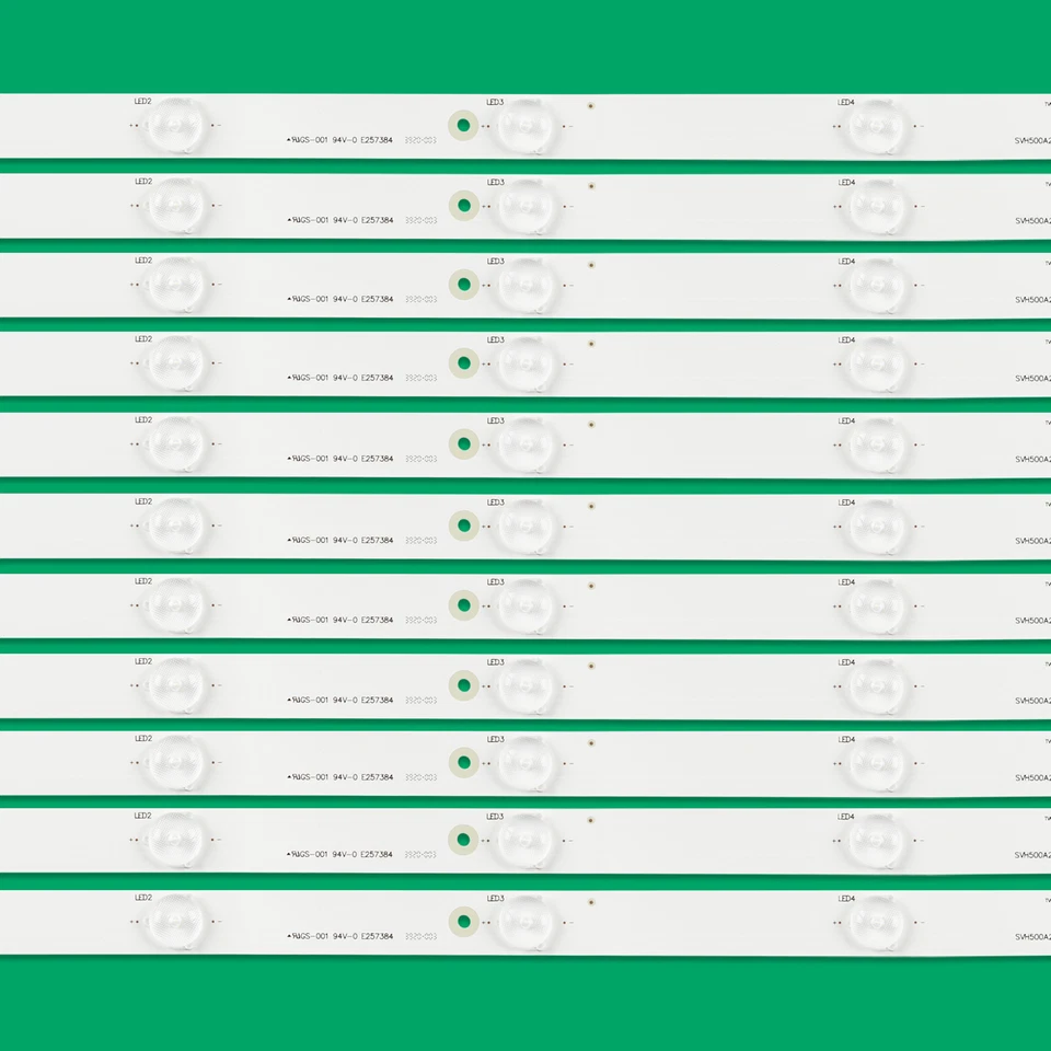 Tiras LED HD500DF-B53_11X5 para Hisense 50H5C 50H5D 50H4C 50H4CA 50H5GB 50H4D Foto 3 de 4