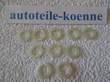 10x Dichtung für Druckminderer Dichtring für O2/Argon/CO2, 18x11,5x2,0 mm #