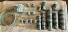 Wedgwood Jasperware Jeanette Green Hellenic 32 Piece Bar Set And Glasses