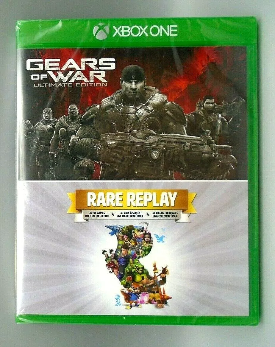 Xbox One Gears Of War Ultimate Edition And Rare Replay New Sealed