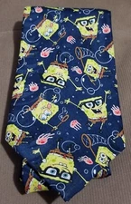 SpongeBob Nickelodeon Viacom International Neck Tie - 57”x4”