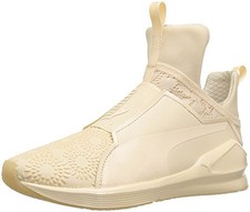 puma fierce strap white and gold