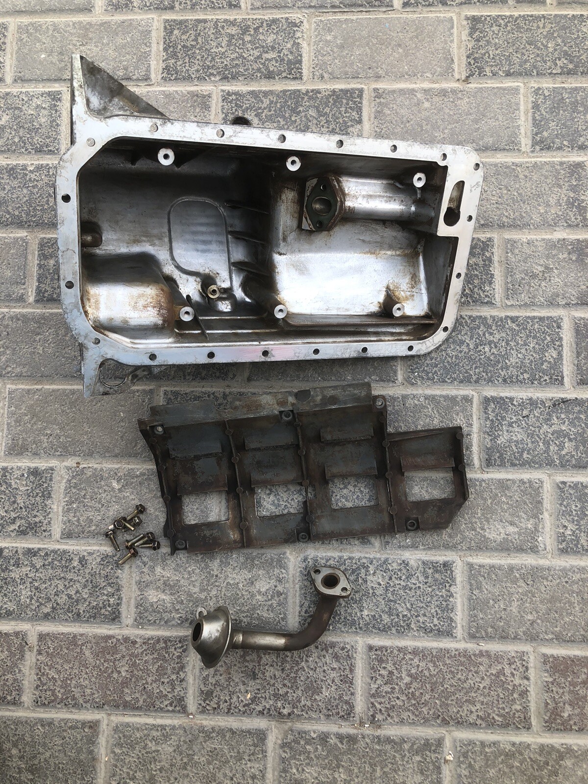 BMW E36 M42 318is Engine Oil Pan 1727413 1727412 E36 1993 Also 316i M40