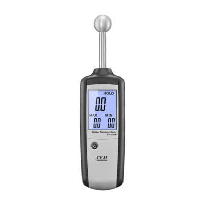 CEM DT-128M Non-Contact Pinless Moisture Meter Dampness Indicator Tester NEW  KD