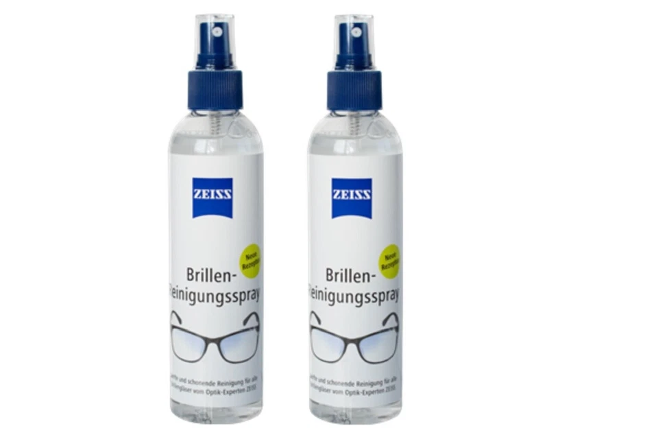 ZEISS Brillenspray Reinigungsspray für schonende Reinigung - 2 x 240ml Sparpack