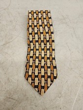 Ermenegildo Zegna Multicolor 100 Silk Men's Tie 60" X 3.5