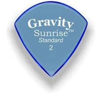 Gravity Picks Sunrise Standard 2mm Blue Acrylic  GSUS2P 