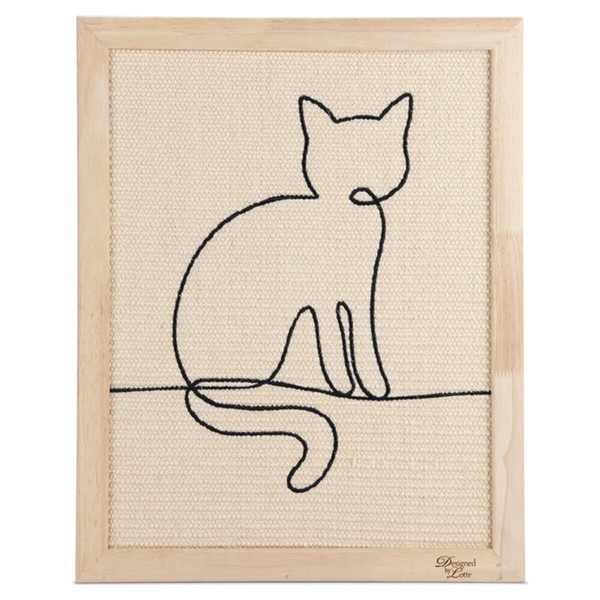 Designed By Lotte Holz-Kratzbrett Sammy 50X40Cm FüR Katzen Krallenpflege-image