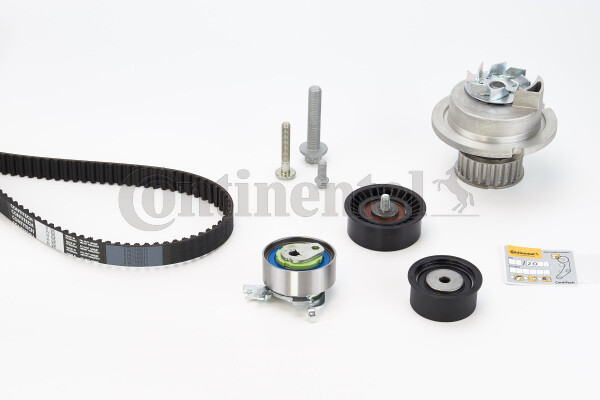 Continental Ctam CT975WP5 Water Pump & Timing Belt Set For Opel Vauxhall-image