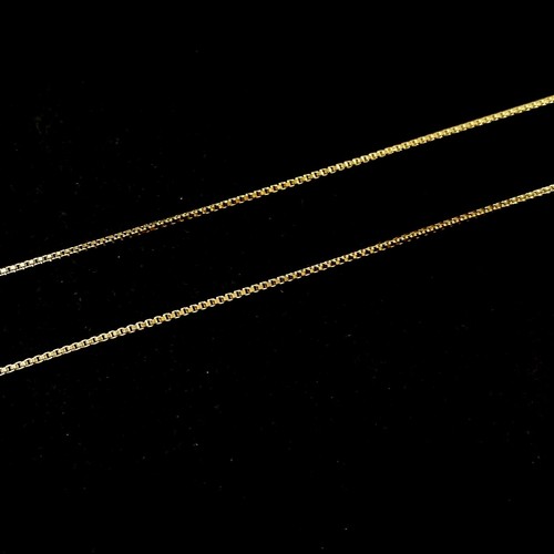 14kt GOLD FILLED 1mm BOX 015 CHAIN By the foot BULK Continuous WHOLESALE LOTS - Picture 4 of 28