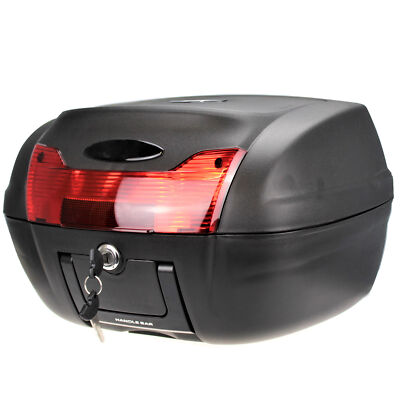 40L Motorrad Top Box Motorrad Heckgepäck Universal Aufbewahrungskoffer