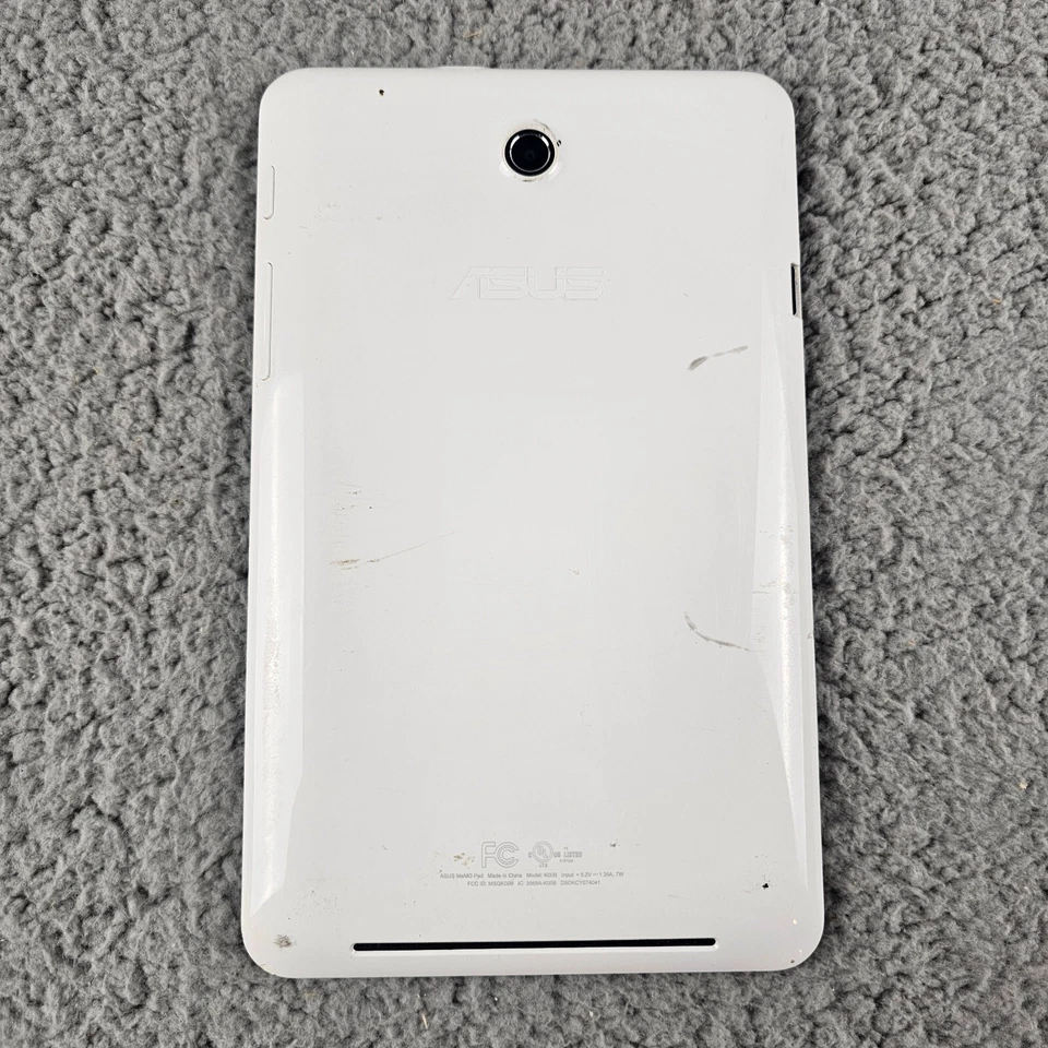 ASUS MeMO Pad HD 7 ME173X  7" 16GB RAM Wi-Fi Tablet  Black White Tested Working - Image 2 of 4