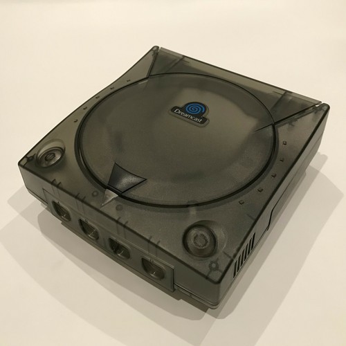 SEGA Dreamcast Console 3rd Party Translucent Case Shell Smoke Skeleton Gray - Afbeelding 12 van 22