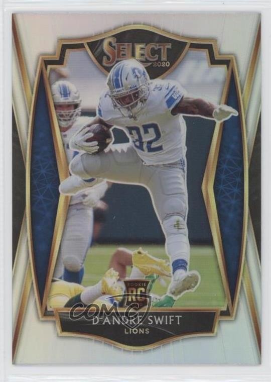 2020 Panini Select Premier Level Silver Prizm D'Andre Swift #151 uk2