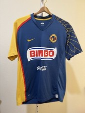 Nike Club America RARE Home 2009/10 Soccer Jersey BIMBO CORONA COCA COLA Aguilar