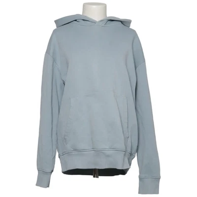 Zara, sweat à capuche, taille : L, bleu, unicolore, sweat, femmes #6jv - Photo 1/4