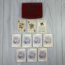 1919 Parker Brothers PIT Card Game Bull  Bear Edition Complete No Instructions