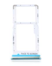 Dual Sim Card Tray For Xiaomi Mi 10T Lite 5G / Note 9 Pro 5G Atlantic Blue 