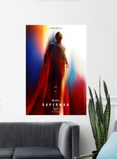 Superman Movie Poster Print 12x18 24x36 DC Wall Decor Art Home Theater