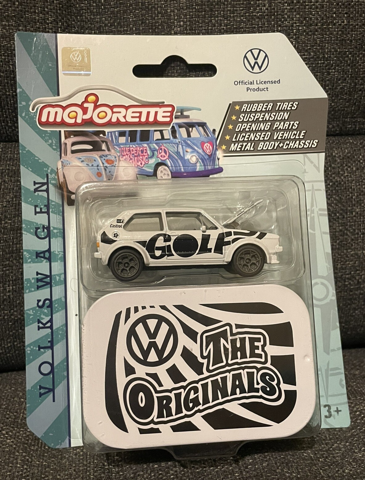 Diecast Majorette Volkswagen Golf 1 I Mk1 1/64 VW The Originals Deluxe Edition