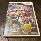 Super Smash Bros. Brawl Nintendo Wii Complete W/ Manual CIB Tested Working