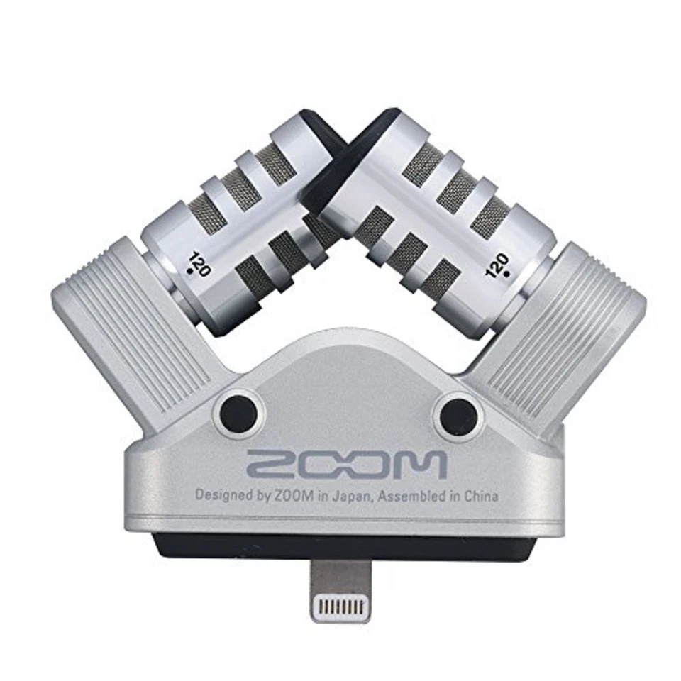 Zoom Iq6 XY Stereo Mikrofon Für Iphone/Ipad/Ipods F/S Mit Tracking# Japan Neu - Bild 2 von 4