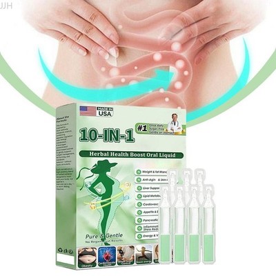 10 in 1 Moringa Berberine Advanced Metabolic Nano Herbal Oral Liquid for Immune