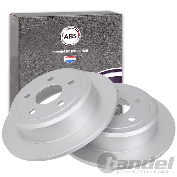 2X A.B.S. Bremsscheiben 316Mm Hinten Passend FüR Jeep Wrangler-image