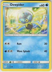 Dewpider 64/236 Cosmic Eclipse Common Pokemon Card