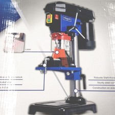 Scheppach Tischbohrmaschine Bohrmaschinen Werkzeug DP16VLS Präzision und Leistun