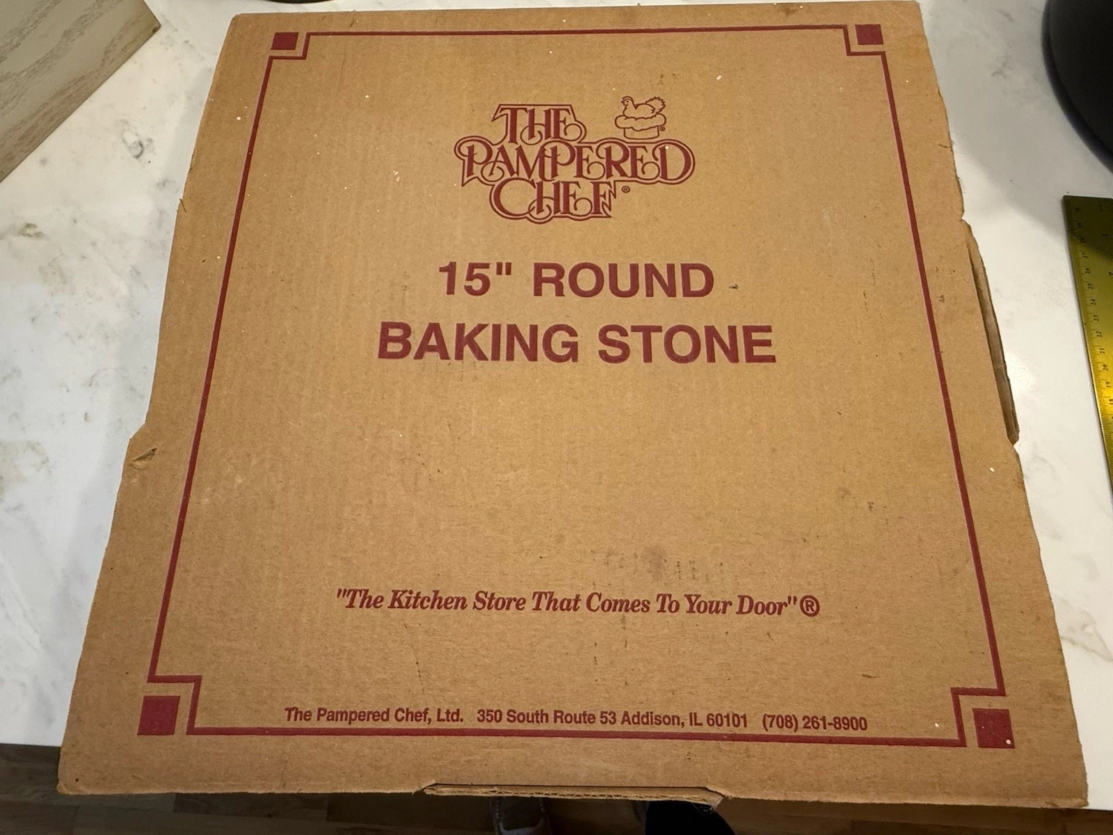 The Pampered Chef 15” Round Baking Stone Large Pizza Stoneware Brand New In Box
Opens in a new windo